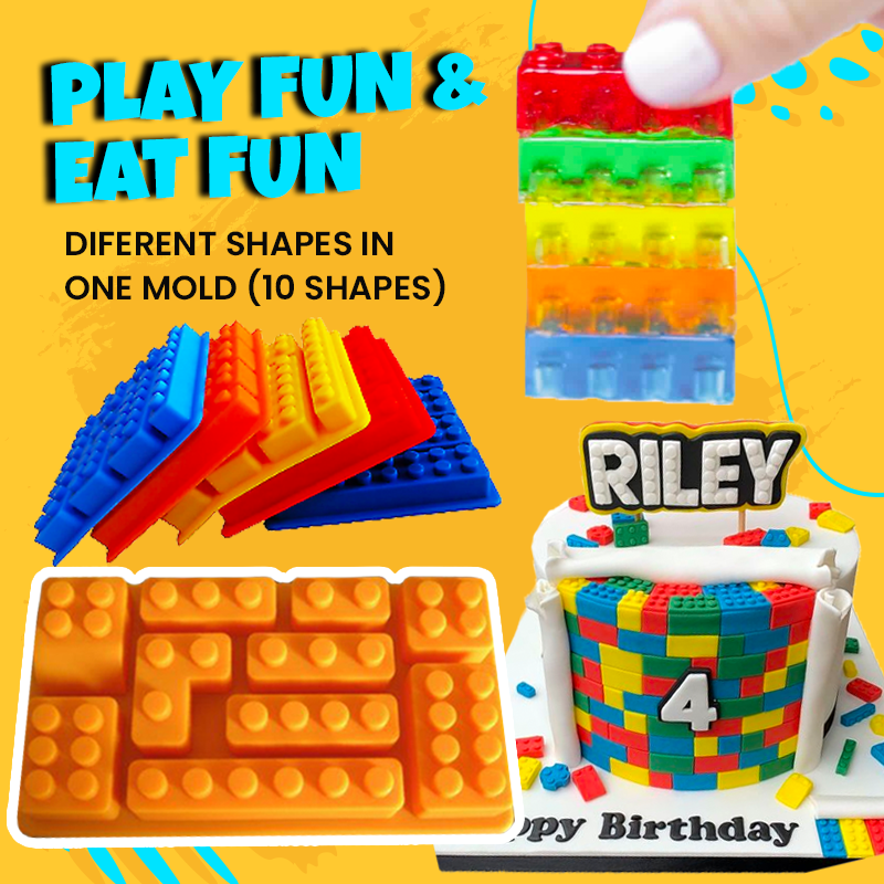 Lego Jelly Cubes Mögel
