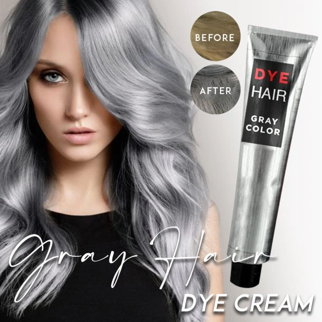 Nourishing Gray Hair Dye Cream™
