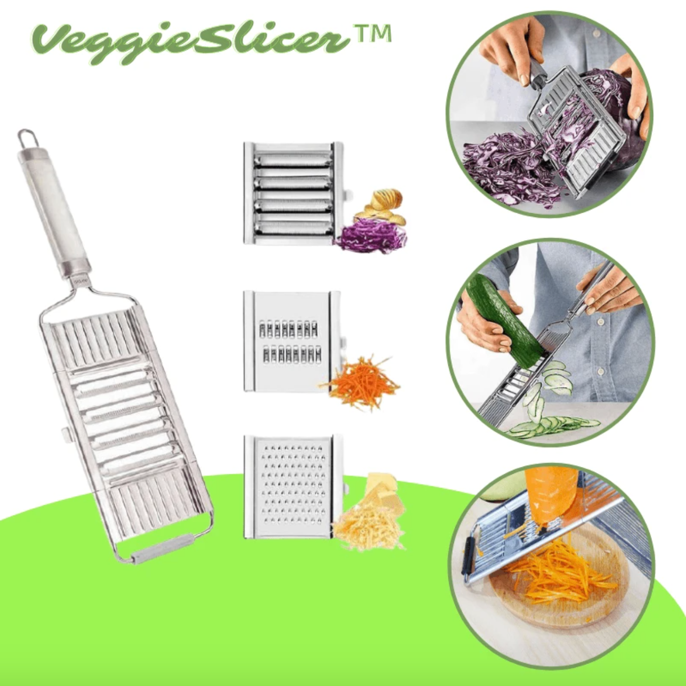 VeggieSlicer™ | Multifunktionell Grönsaksskärare